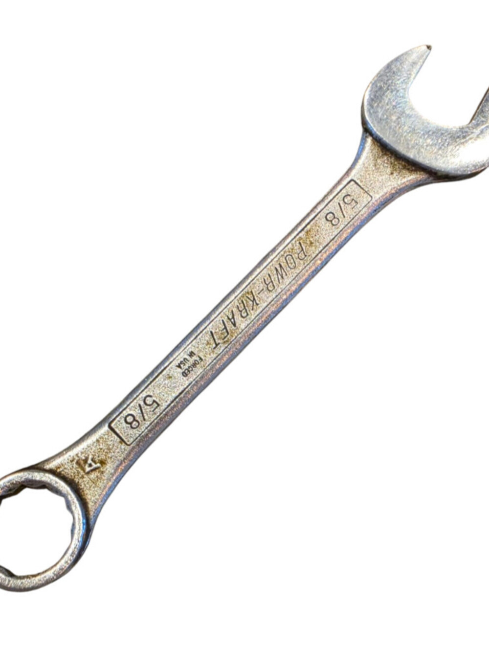 Vintage Powr-Kraft 5/8-inch combination wrench
